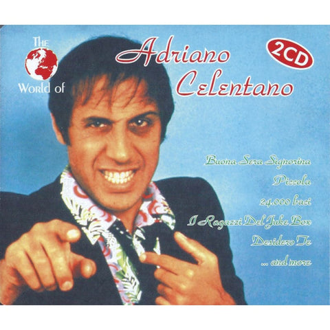 Adriano Celentano ‎– The World Of Adriano Celentano - Double CD