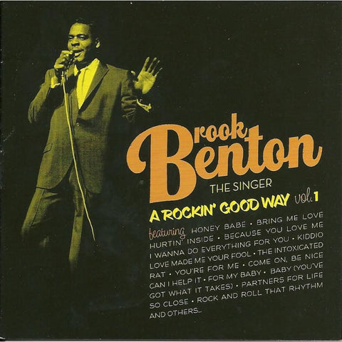 Brook Benton - The Singer A Rockin Goodway Vol 1 - Cd