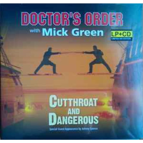 Doctor’s Order with Mick Green – Cutthroat And Dangerous Vinyl 12’’ - Vinyl 12’’