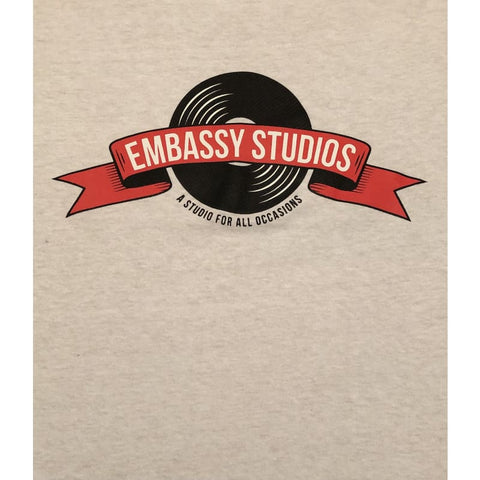 Embassy Studios Men’s White T-Shirts - T-Shirt