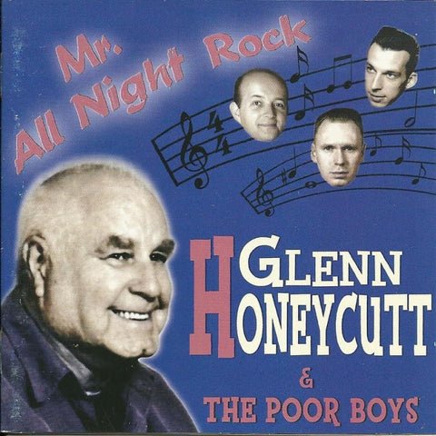 Glenn Honeycutt & The Poor Boys - Mr All Night Rock - Cd