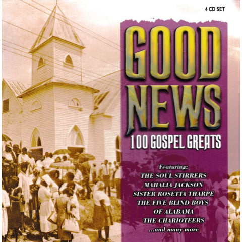 Good News: 100 Gospel Greats cd Box set inc Booklet - Box Set