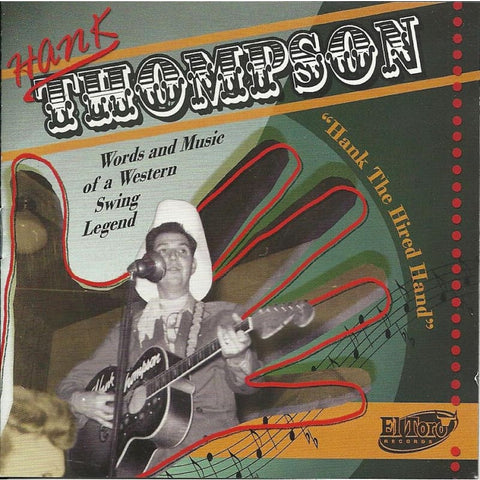 Hank Thompson - Hank The Hired Hand - Cd