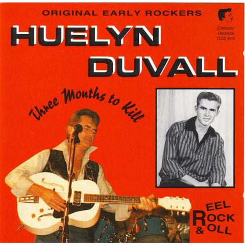 Huelyn Duvall ‎– Three Months To Kill CD - CD