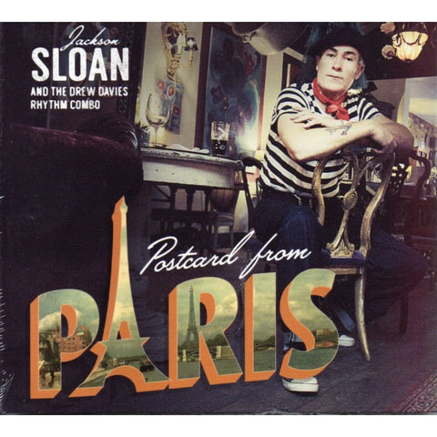 Jackson Sloan And The Drew Davies Rhythm Combo - Postcard From Paris CD - Digi-Pack