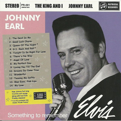 Johnny Earl - The King And I CD - CD