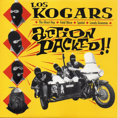 Los Kogars - Action Packed - 7 Inch Vinyl - Vinyl