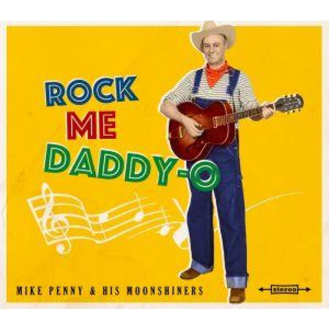 Mike Penny & His Moonshiners Rock Me Daddy-O - 10 Inch Vinyl Lp (33 Rpm) - Vinyl