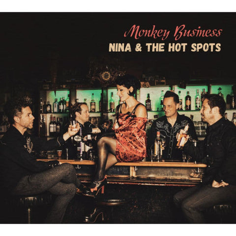 Nina & The Hot Spots ‎– Monkey Business CD - Carboard Sleeve