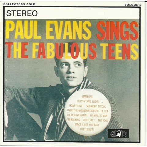 Paul Evans - Sings The Fabulous Teens - Cd