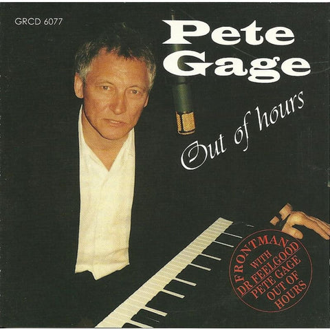 Pete Gage - Out Of Hours - Cd