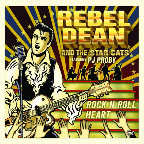 Rebel Dean And The Starcats ( Featuring P.J. Proby - Rock n Roll Heart - CD