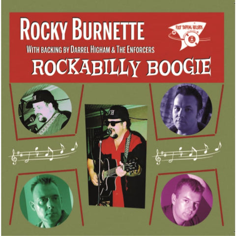 Rocky Burnette - Backed By Darrel Higham & The Enforcers - Rockabilly Boogie - CD