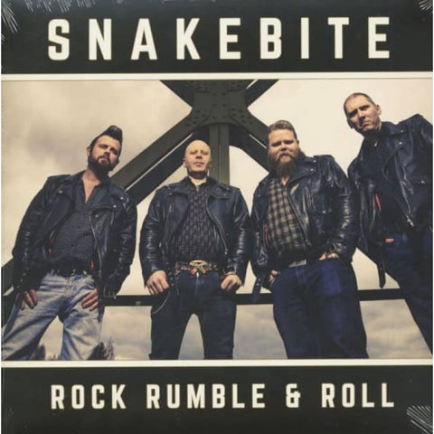 Snakebite - Rock Rumble & Roll - Black Vinyl 12 LP - Vinyl