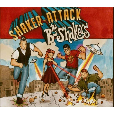 The B-Shakers - Shaker-Attack CD - Digi-Pack