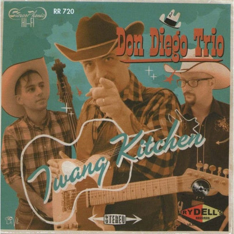 The Don Diego Trio – Twang Kitchen CD - CD