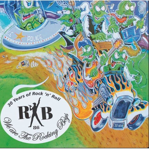 The Rocking Boys 30 Years of Rock ’n’ Roll - We Are the Rocking Boys CD + 7’ EP (green vinyl) - Vinyl & Cd