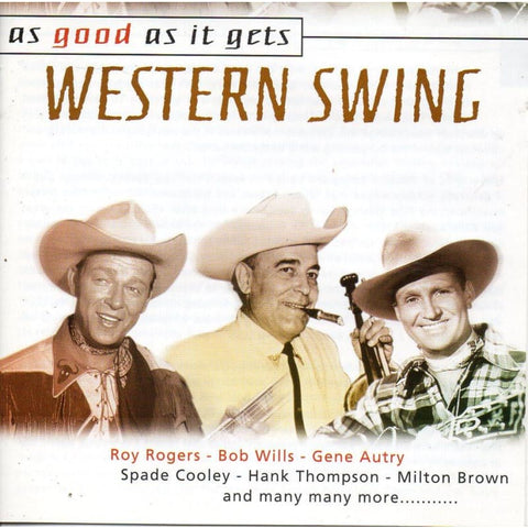 Various - As Good As It Gets Western Swing - Cd