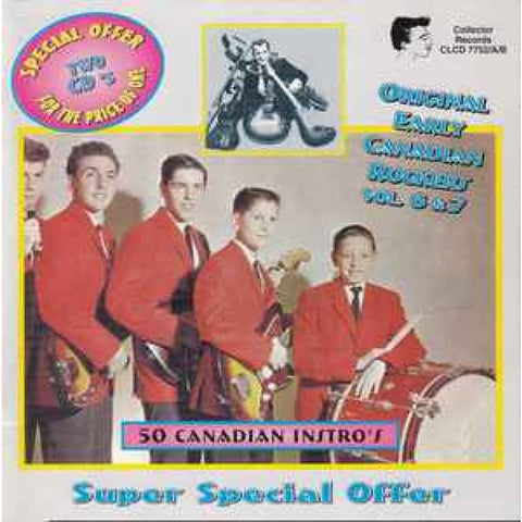 Various ‎– Early Canadian Rockers Vol. 6 & 7 - CD