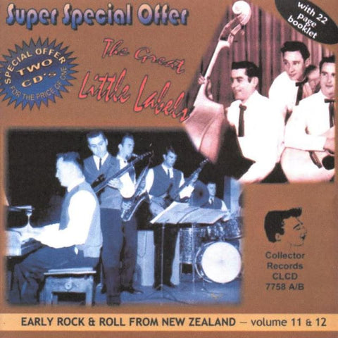 Various - Early Rock & Roll From New Zealand Vol 11 & 12 Double CD - CD