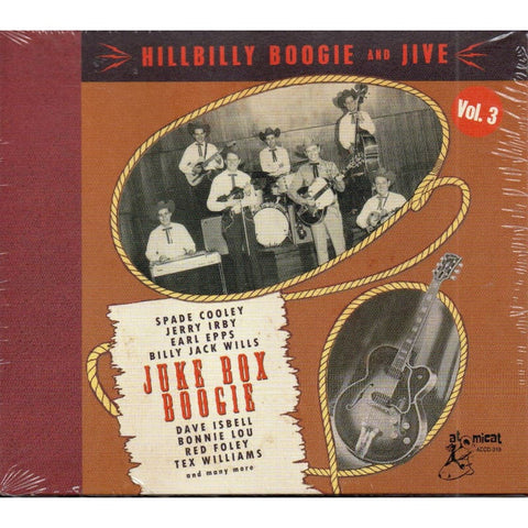 Various - Hillbilly Boogie And Jive Volume 3 - Juke Box Boogie CD - Digi-Pack