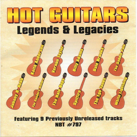 Various - Hot Guitars - Legends & Legacies - Cd