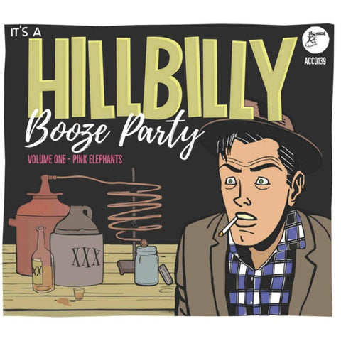 Various ‎– It’s A Hillbilly Booze Party Volume 1 - Pink Elephants CD - CD