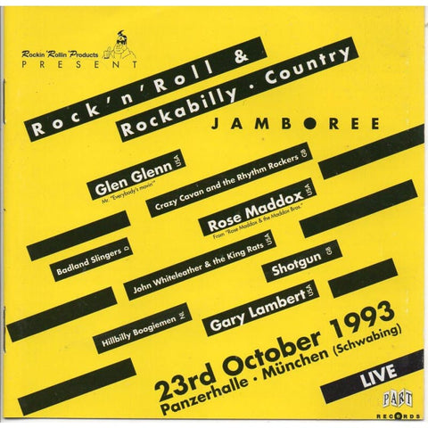 Various - Jamboree 23rd oct 1993 - Rock N Roll & Rockabilly Country - CD