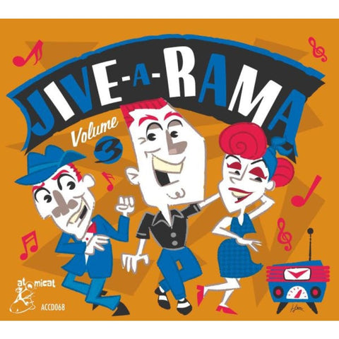 Various ‎– Jive-A-Rama Volume 3 CD - Digi-Pack