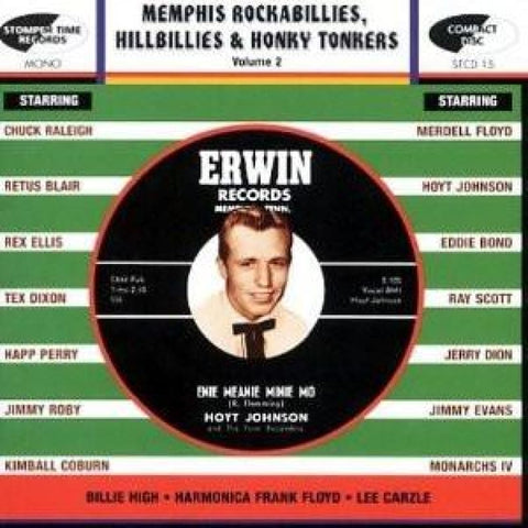 Various - Memphis Rockabillies Hillbillies And Honky Tonkers Vo - CD