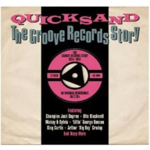 Various - Quicksand - The Groove Records Story 1954-1956 (2-CD) - Digi-Pack