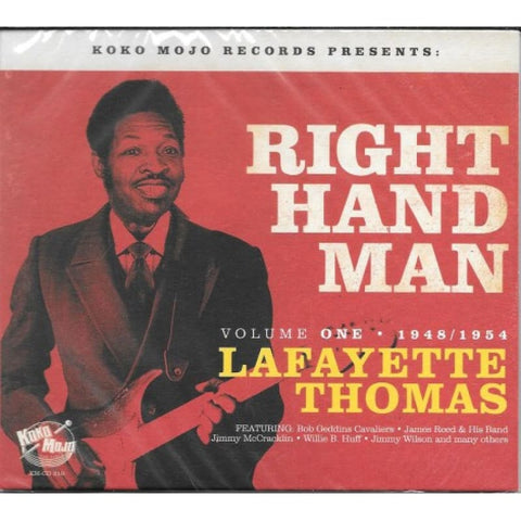 Various- Right Hand Man Vol.1 - 1948/1954 ’Lafayette Thomas’ CD - CD