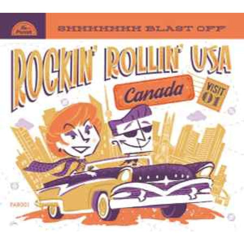 Various - Rockin’ Rollin’ USA Canada Visit 1 CD - Digi-Pack