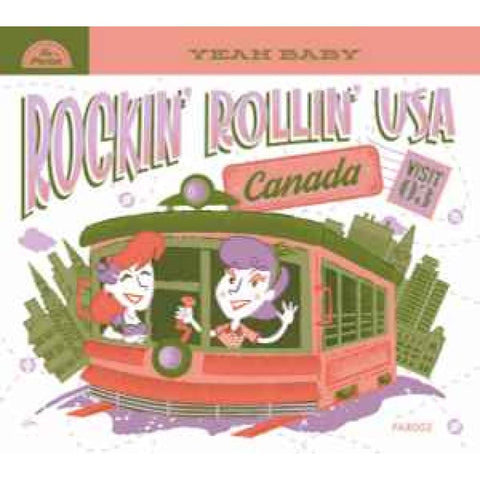 Various - Rockin’ Rollin. USA Canada Visit 3 CD - CD