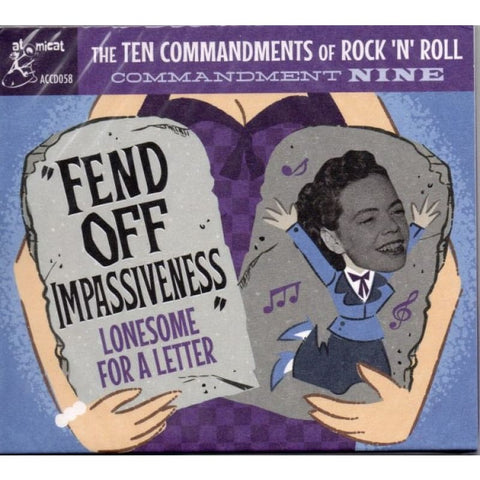 VARIOUS – THE TEN COMMANDMENTS OF ROCK’N’ROLL VOL.9 – ATOMIC CAT CD - Digi-Pack