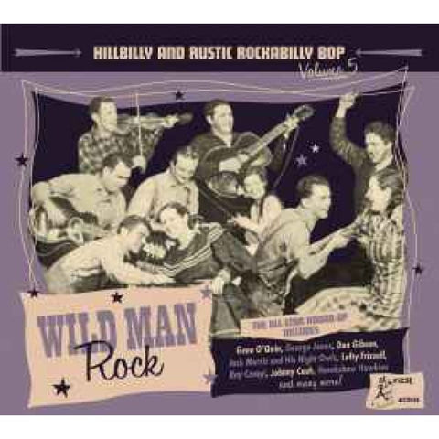 Various ‎– Wild Man Rock CD - CD