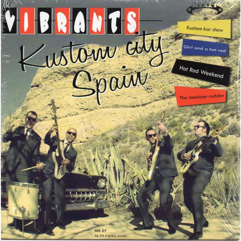 Vibrants - Kustom City Spain -Vinyl EP - Vinyl