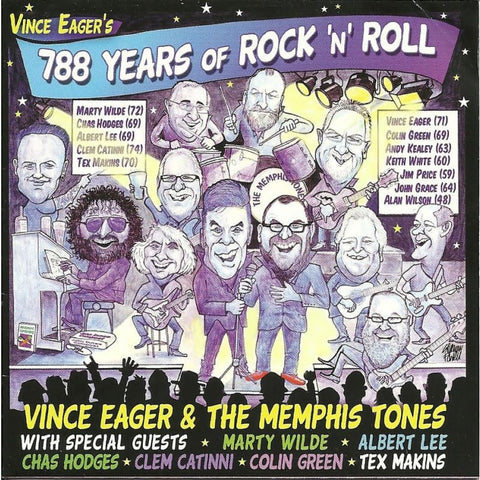 Vince Eager - 788 Years Of Rocknroll - Cd